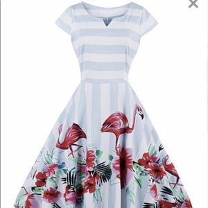 Sucrefas fit n flare dress